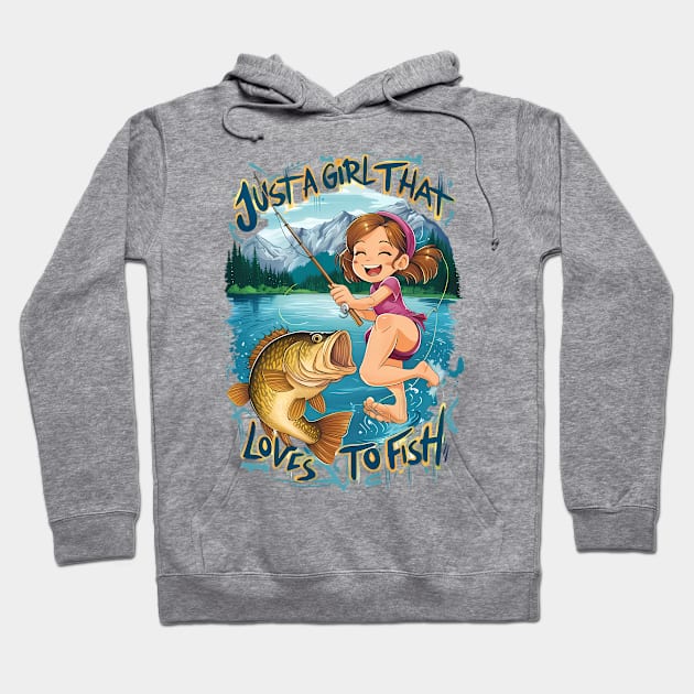 Joyful Leap With Finned Friend Hoodie by coollooks